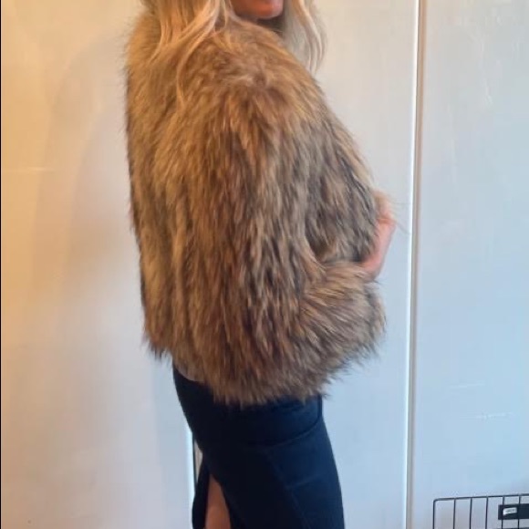 Vintage Yves Salomon Meteo fur coat/ jacket - Picture 8 of 10